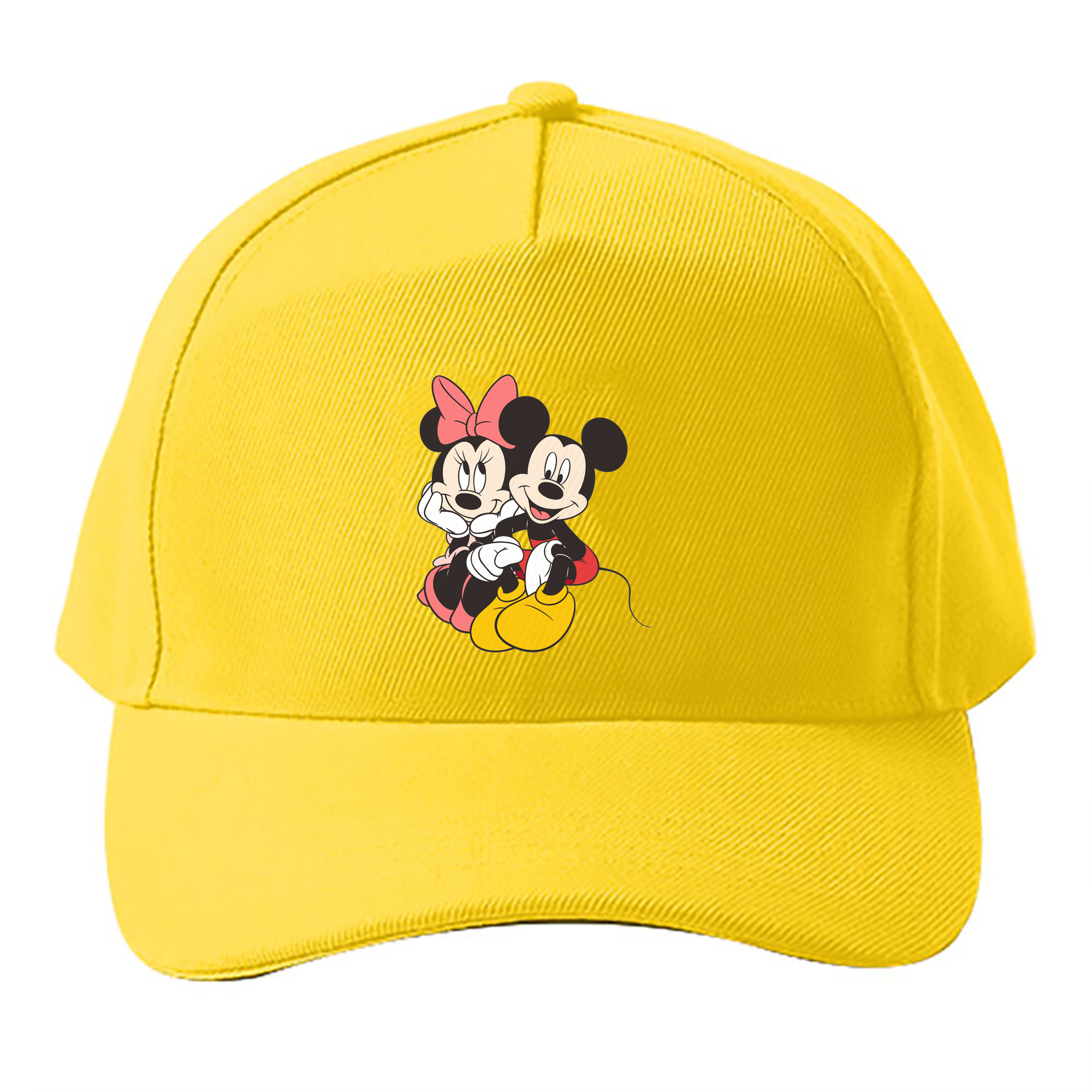 （画像用） ミッキーマウス Mickey Mouse ベースボールキャップ 綿100％ 男女兼用 帽子 スポーツ